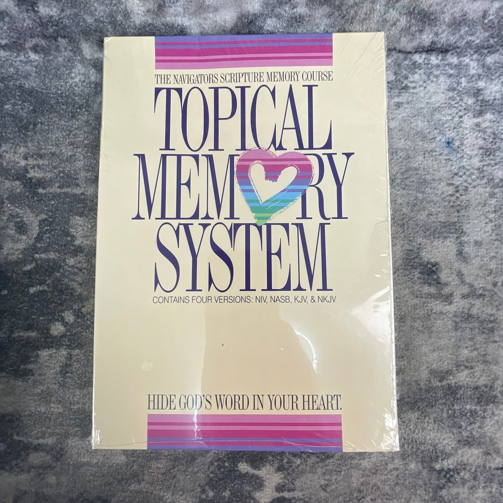 Navigators Topical Memory System Scripture Course KJV NIV NASB NKJV